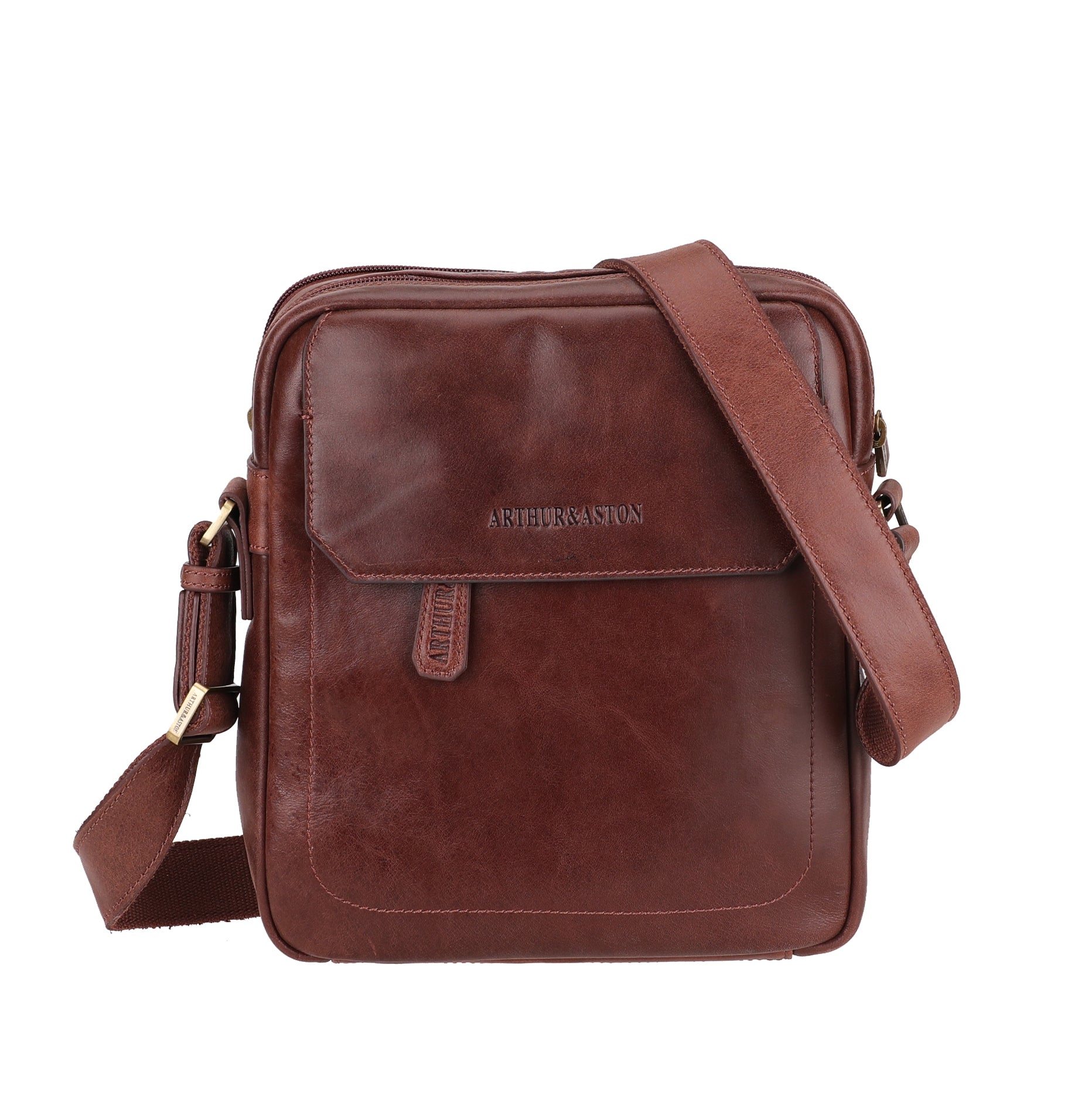 Martin Leather XL Crossbody Bag
