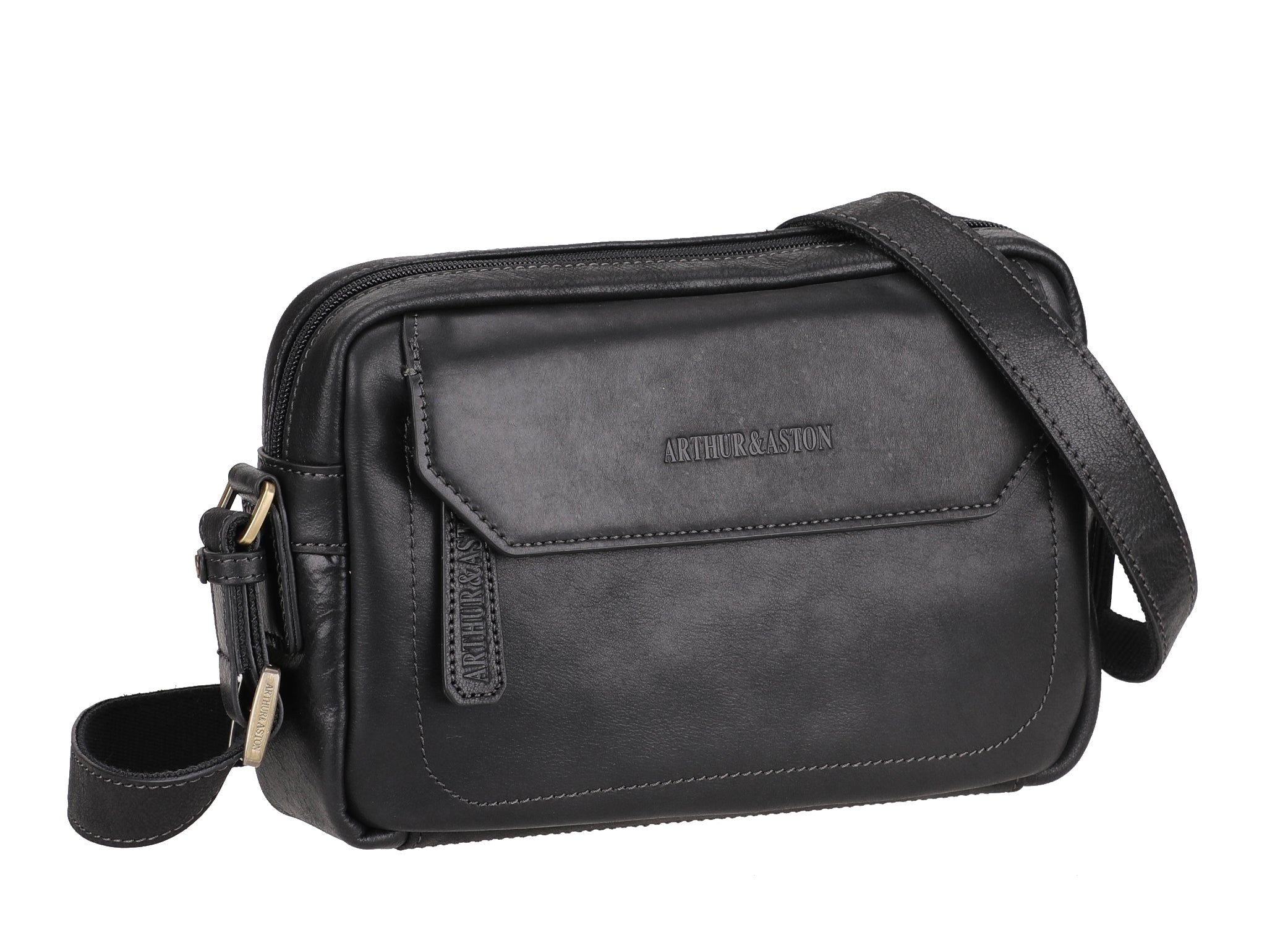 Martin Leather Crossbody Bag