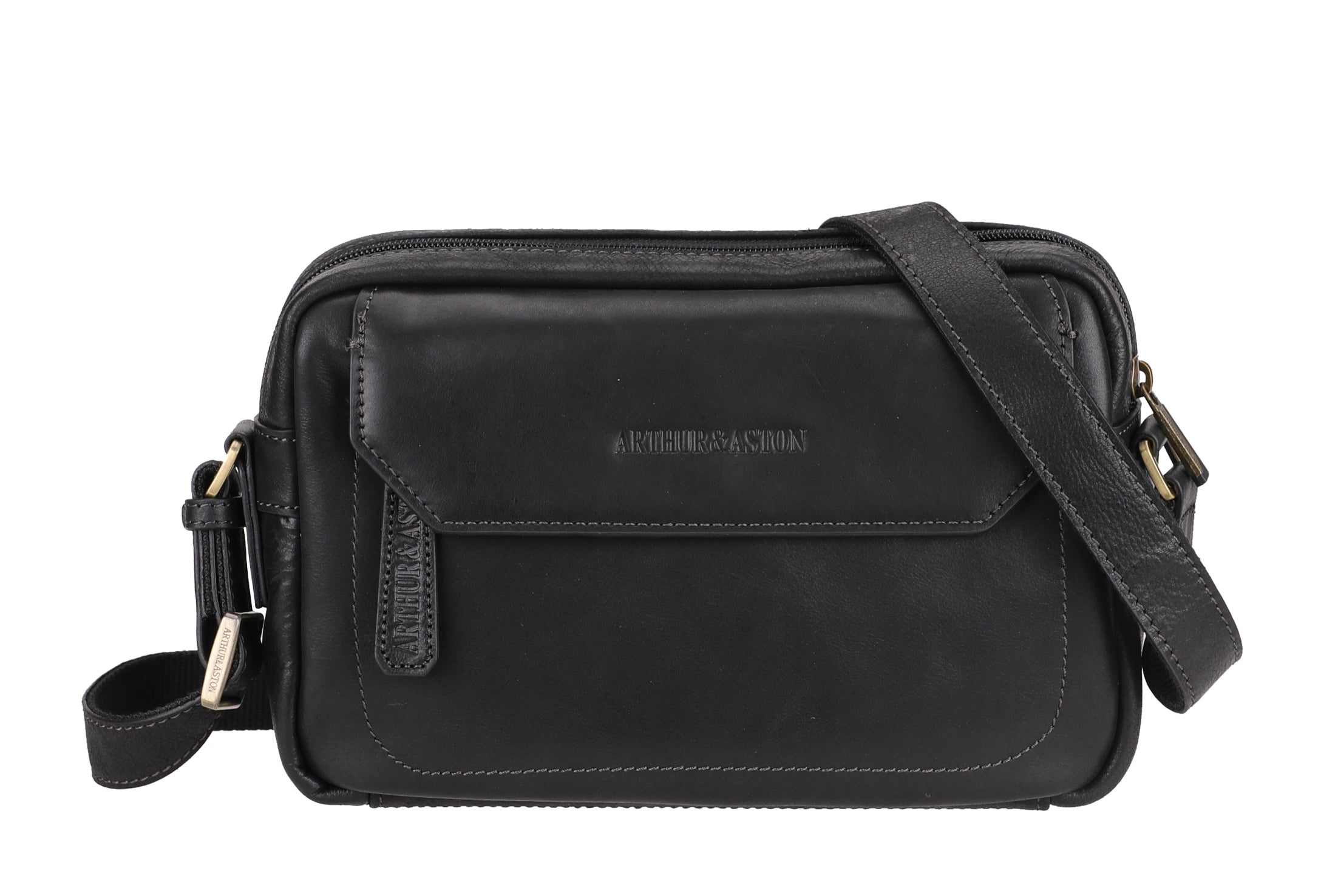 Martin Leather Crossbody Bag