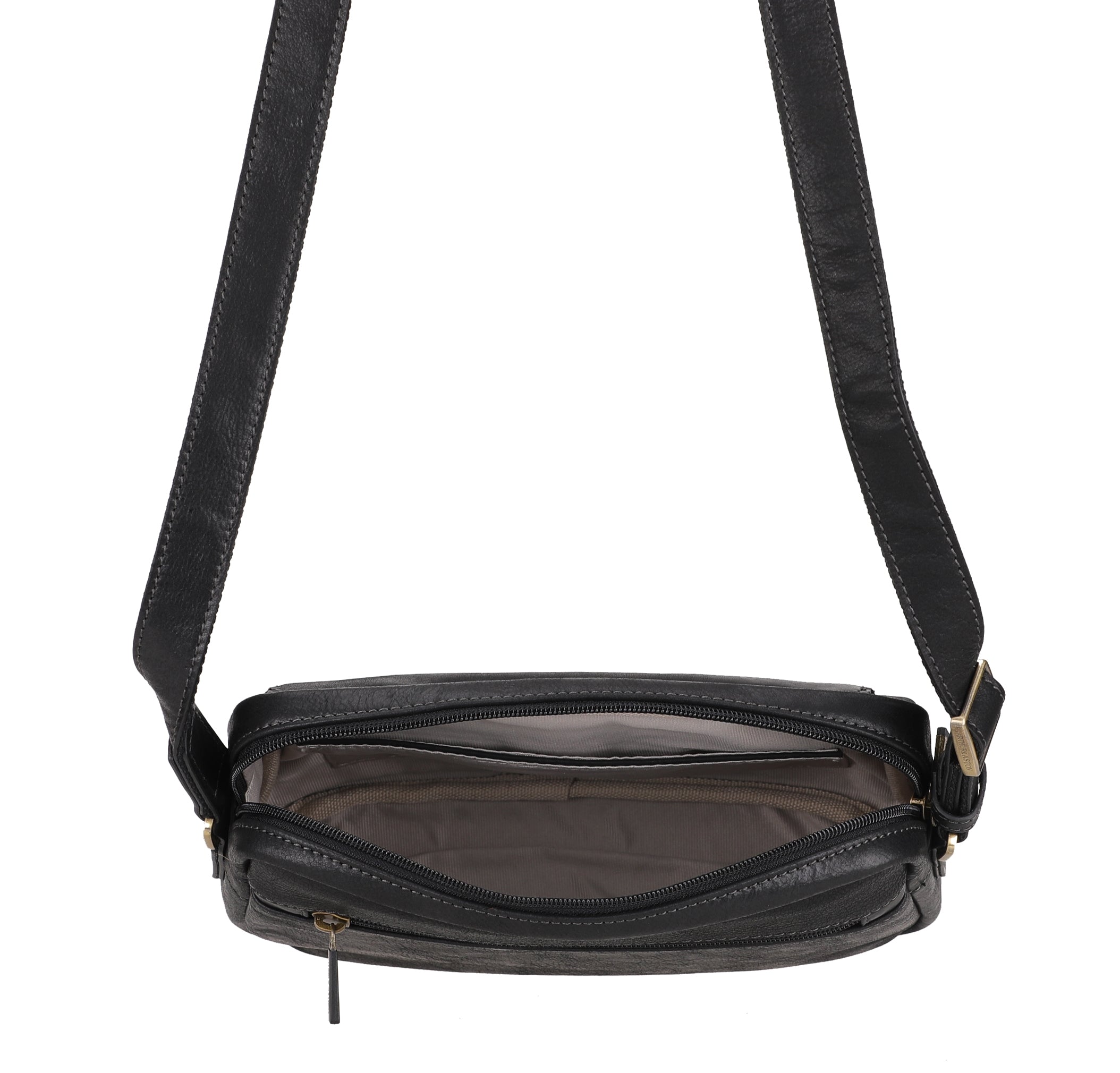 Martin Leather Crossbody Bag