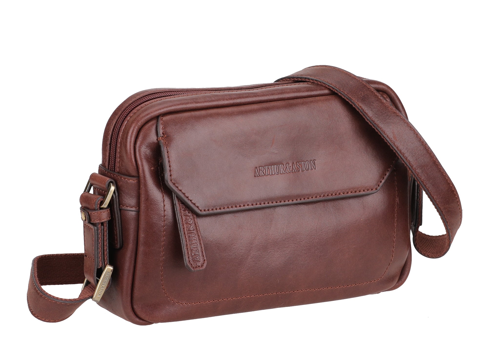 Martin Leather Crossbody Bag