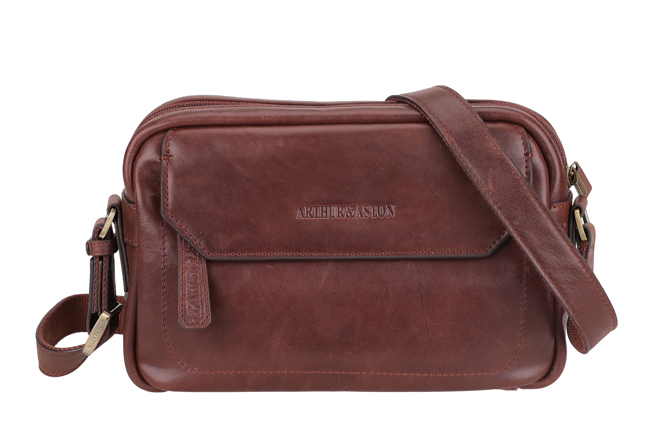 Martin Leather Crossbody Bag