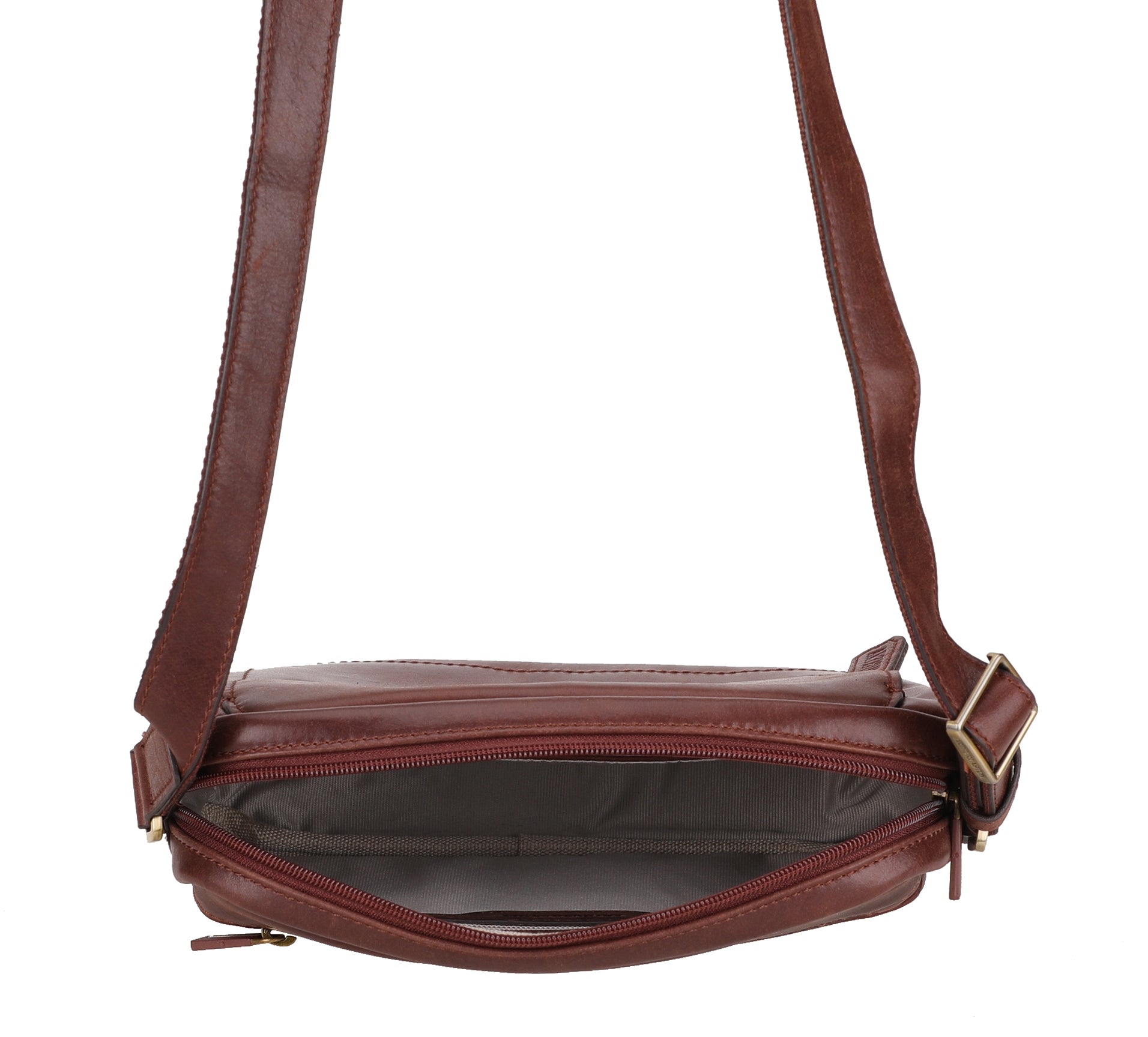 Martin Leather Crossbody Bag