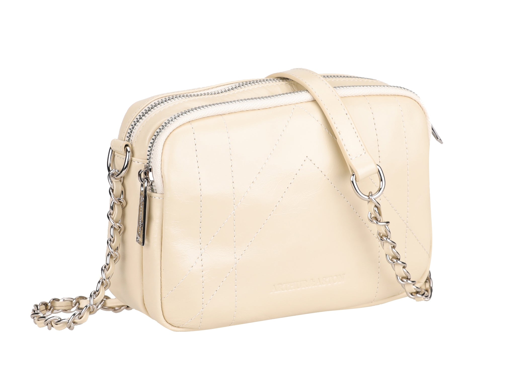 Claudia leather shoulder bag