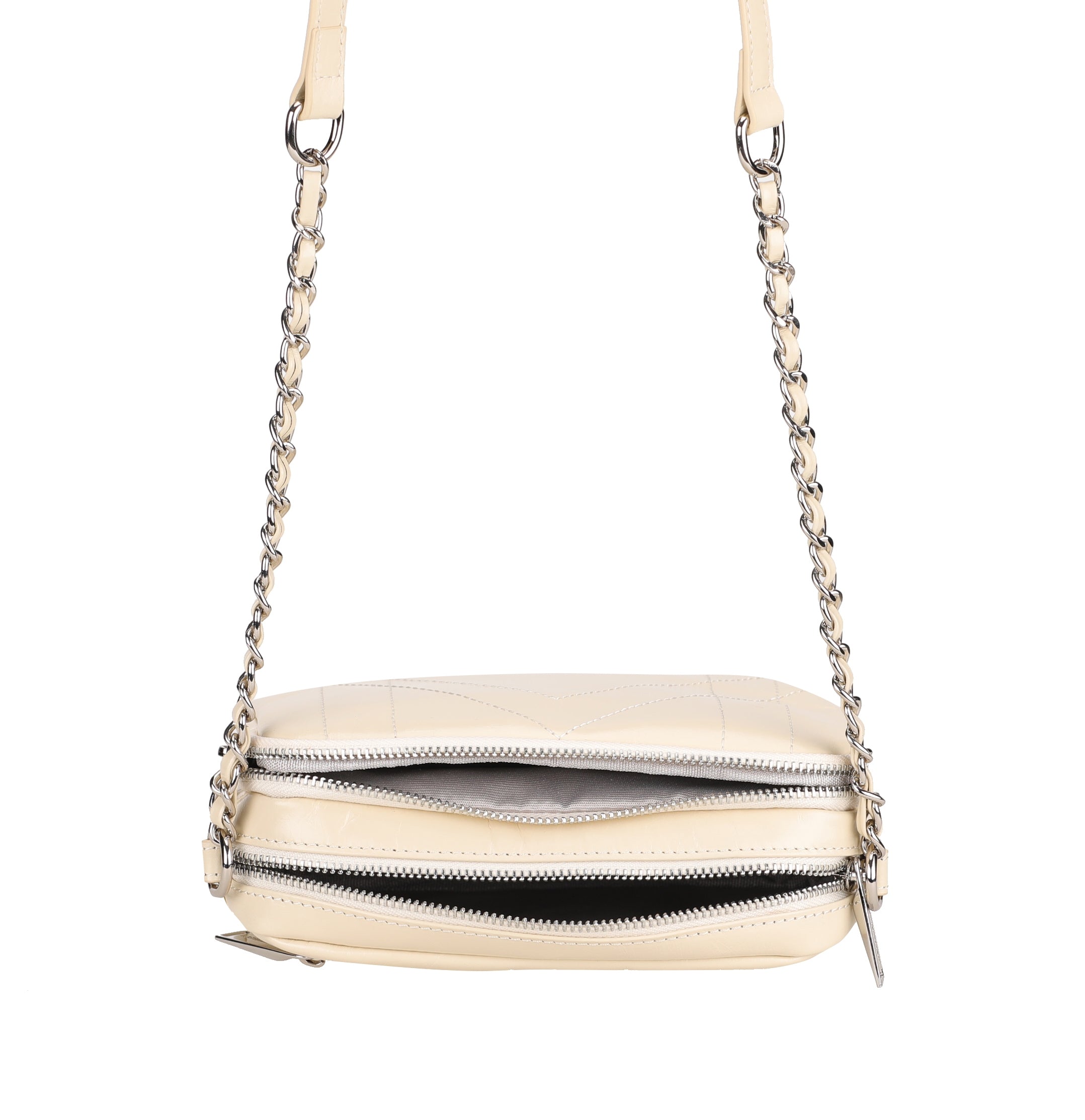 Claudia leather shoulder bag