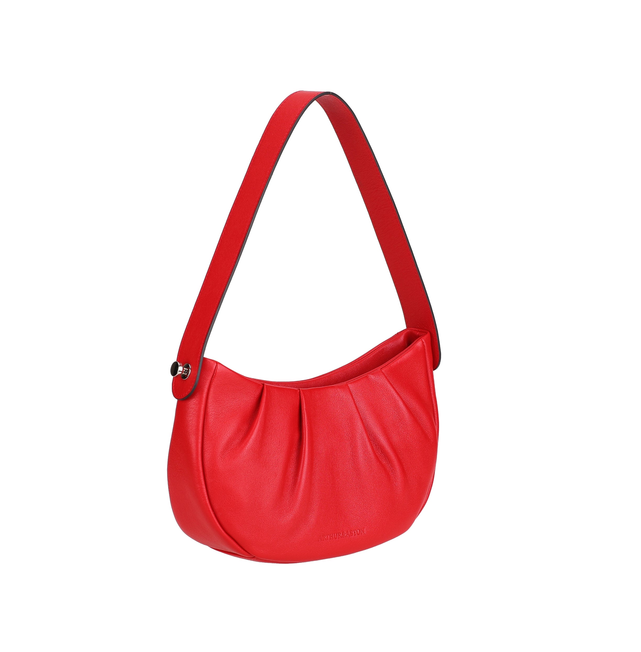 Nina Leather Shoulder Bag 