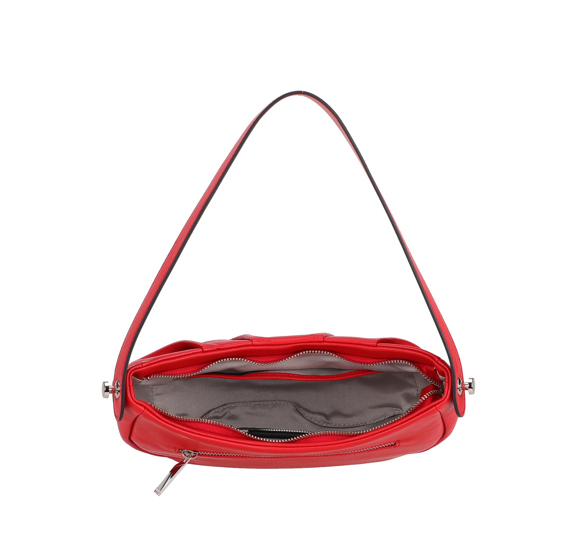 Nina Leather Shoulder Bag 