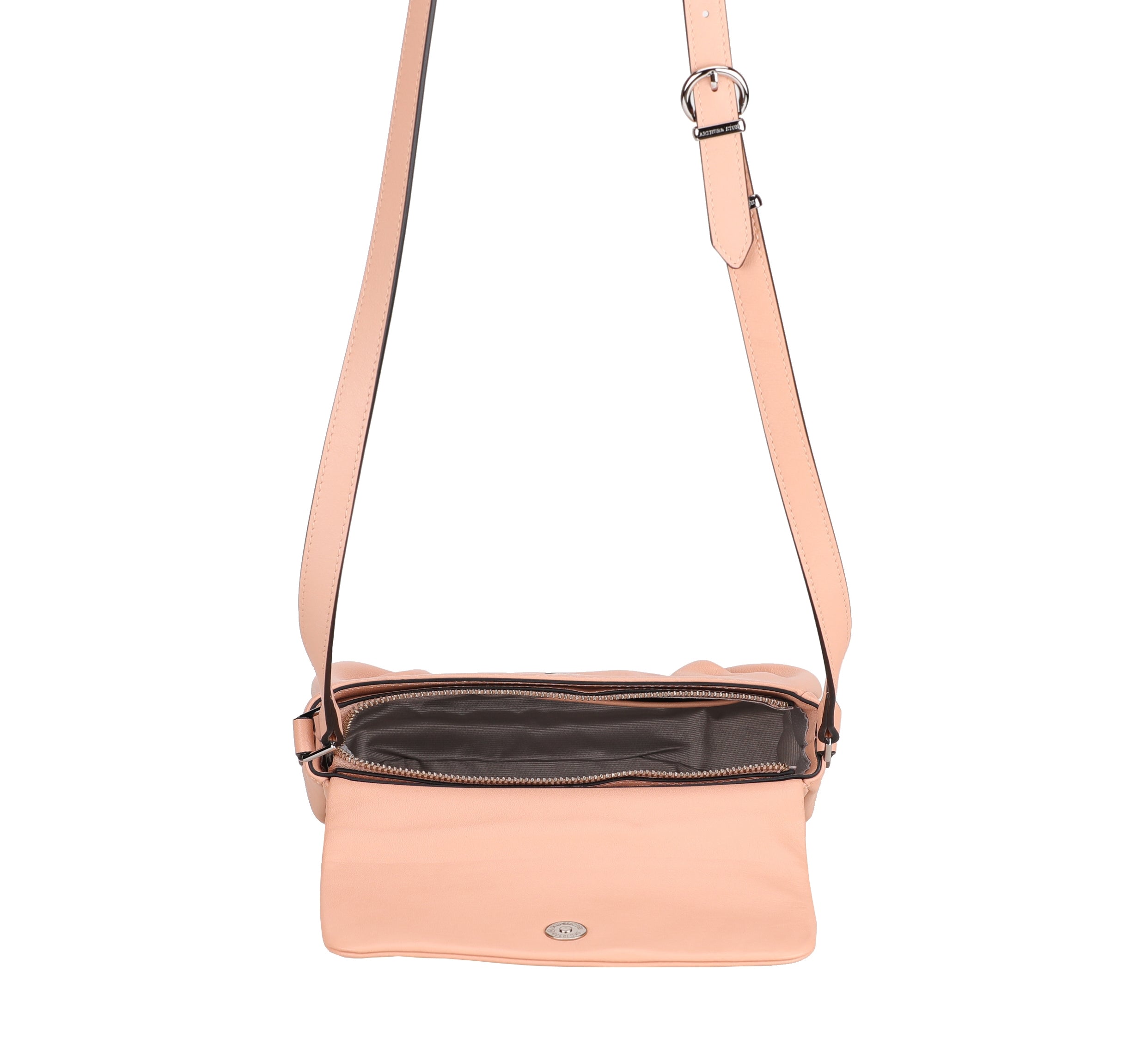 Nina leather shoulder bag