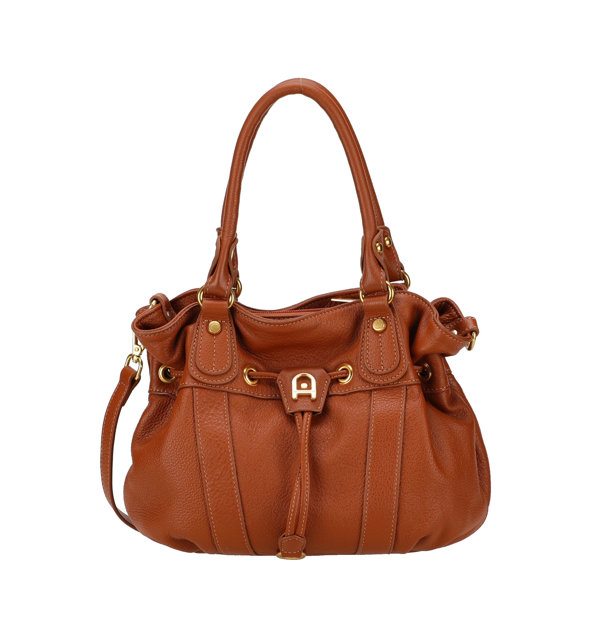 M Camille leather shoulder bag
