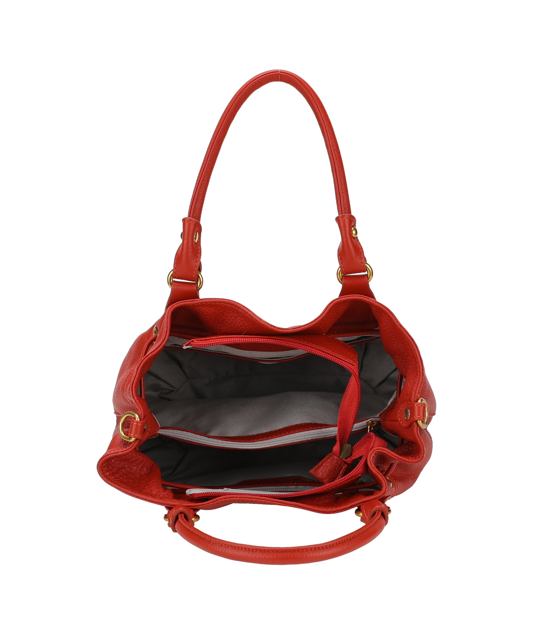 M Camille leather shoulder bag