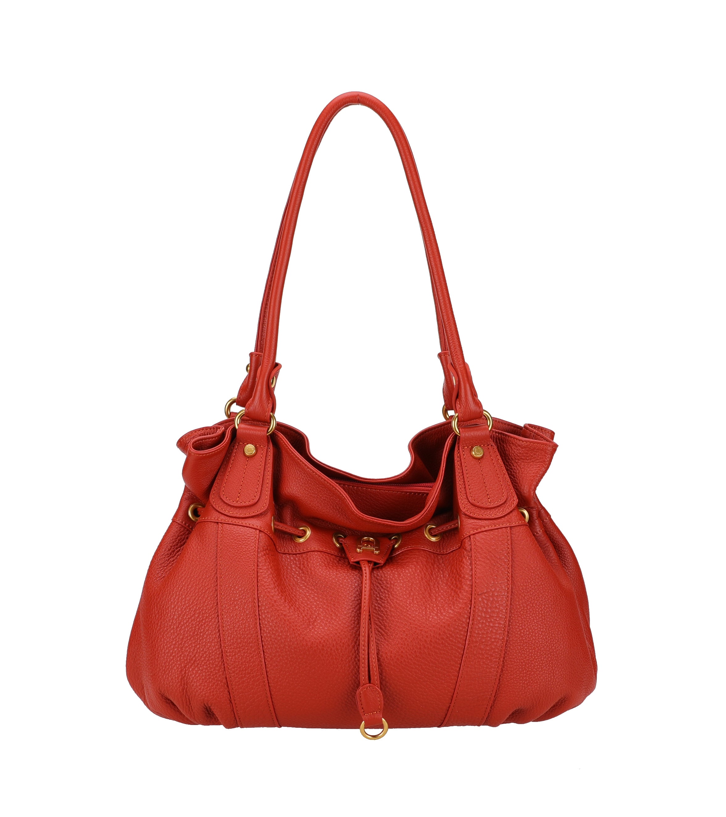 L Camille leather shoulder bag