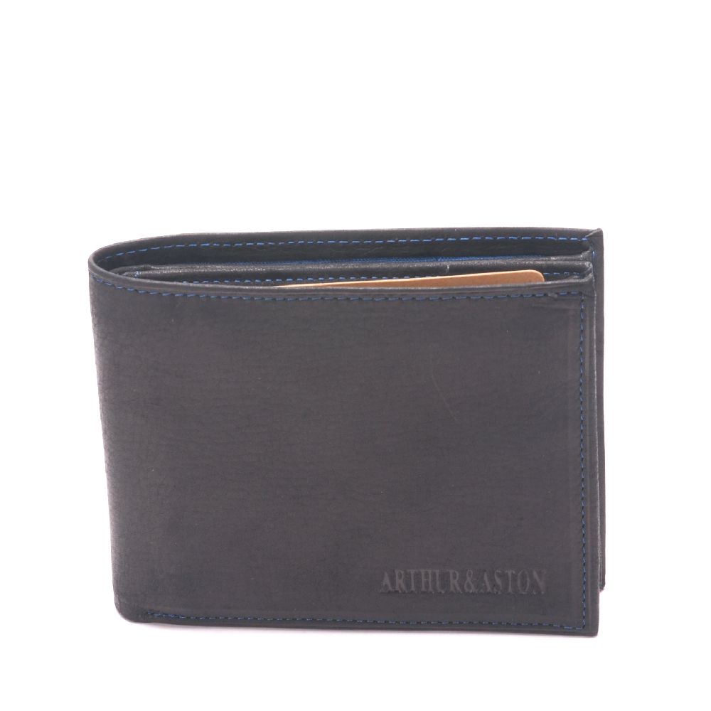 Louis Italian oiled leather card holder