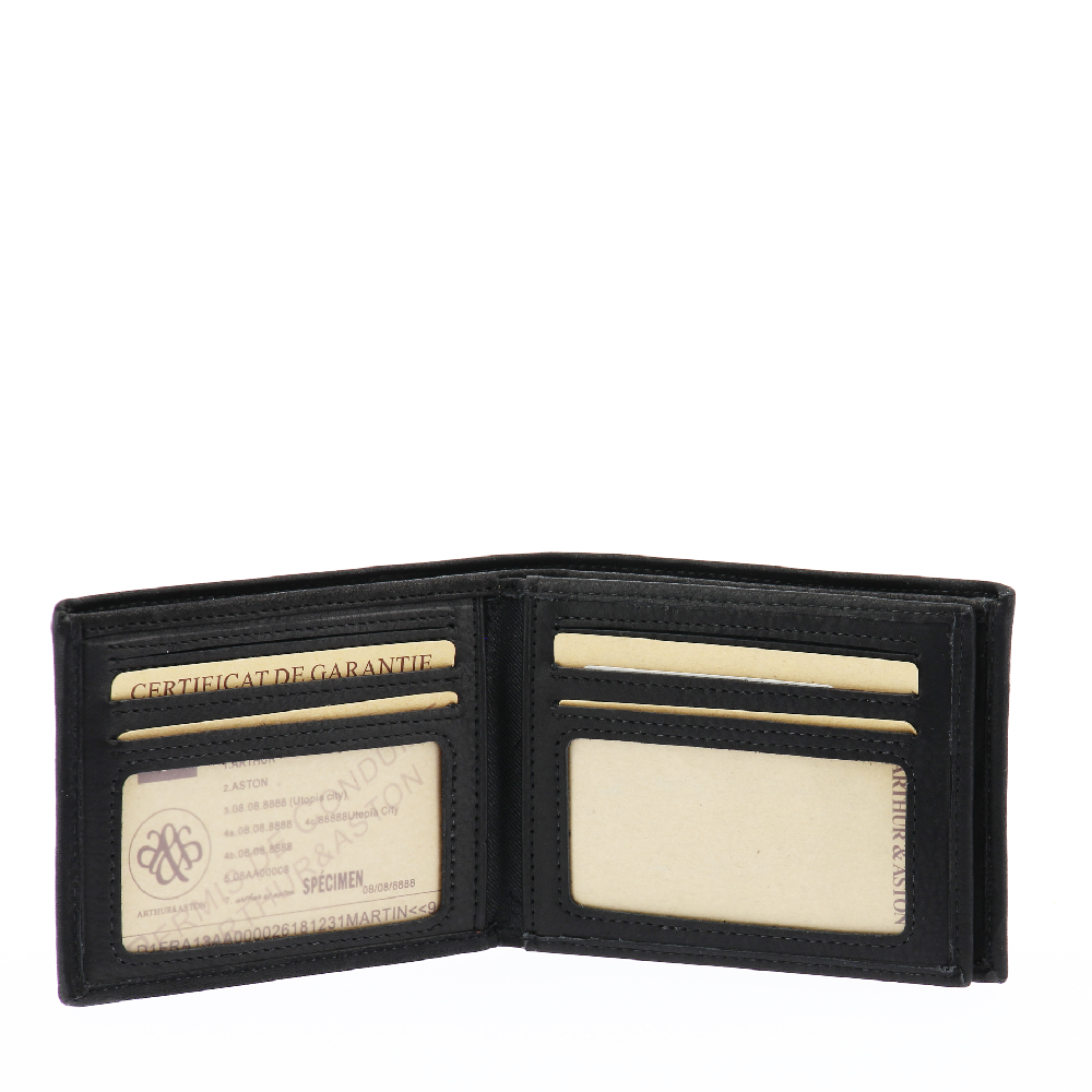 Louis Italian oiled leather card holder