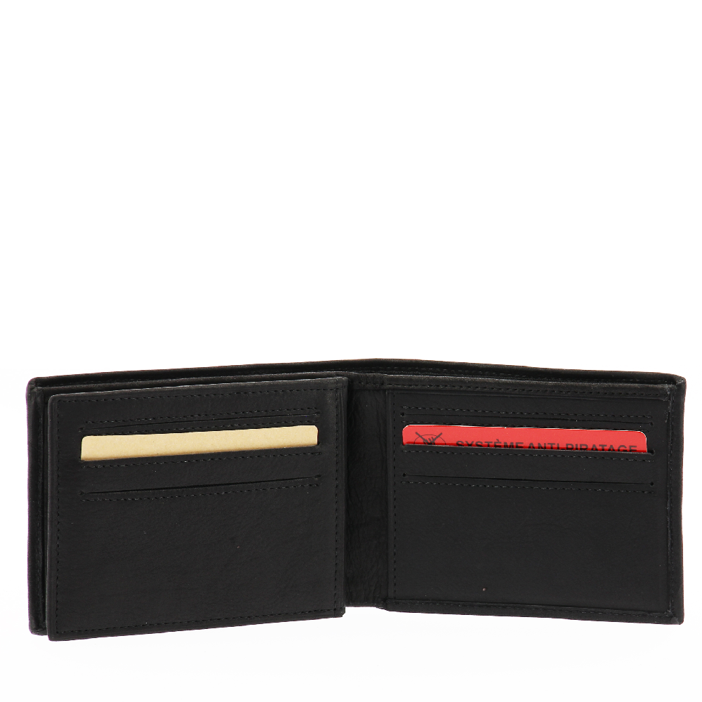 Louis Italian oiled leather card holder