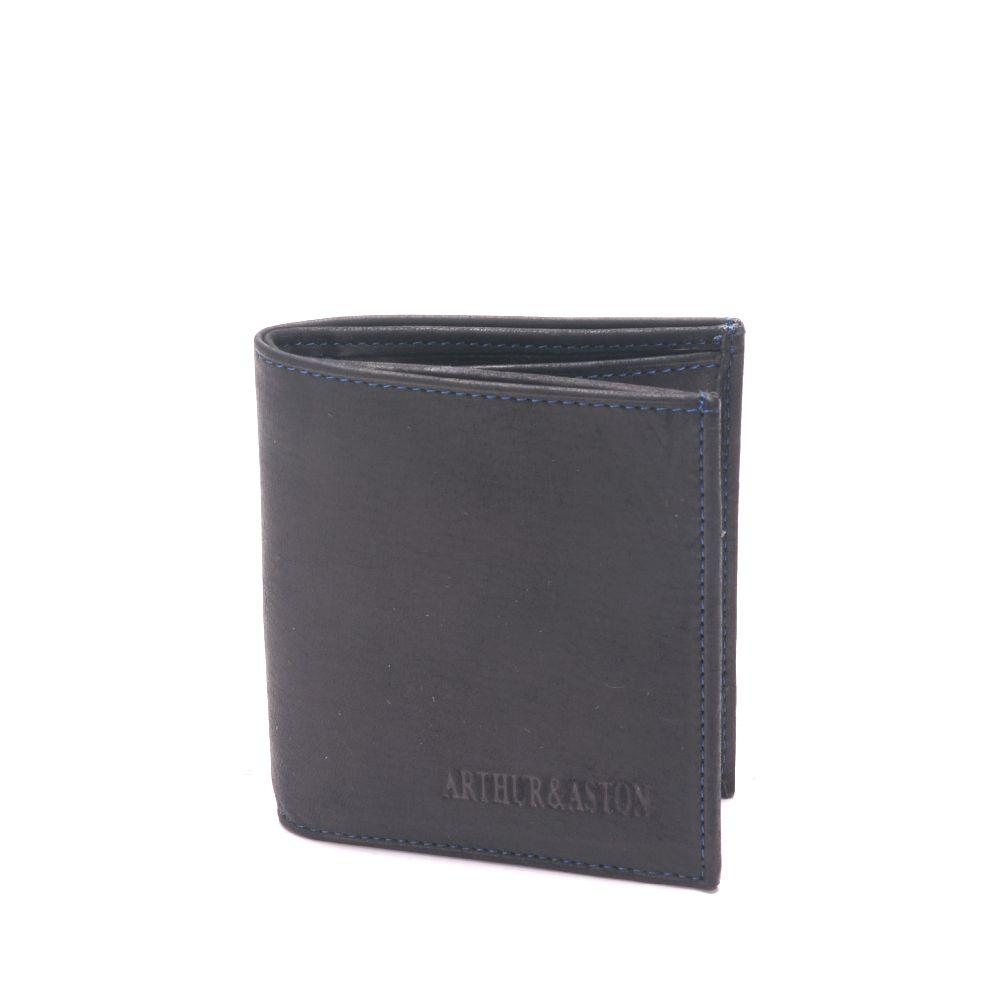 Louis oiled leather wallet and cards