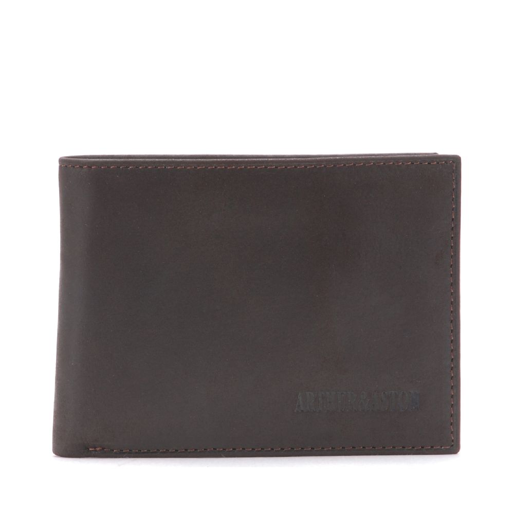 Italian oiled leather wallet