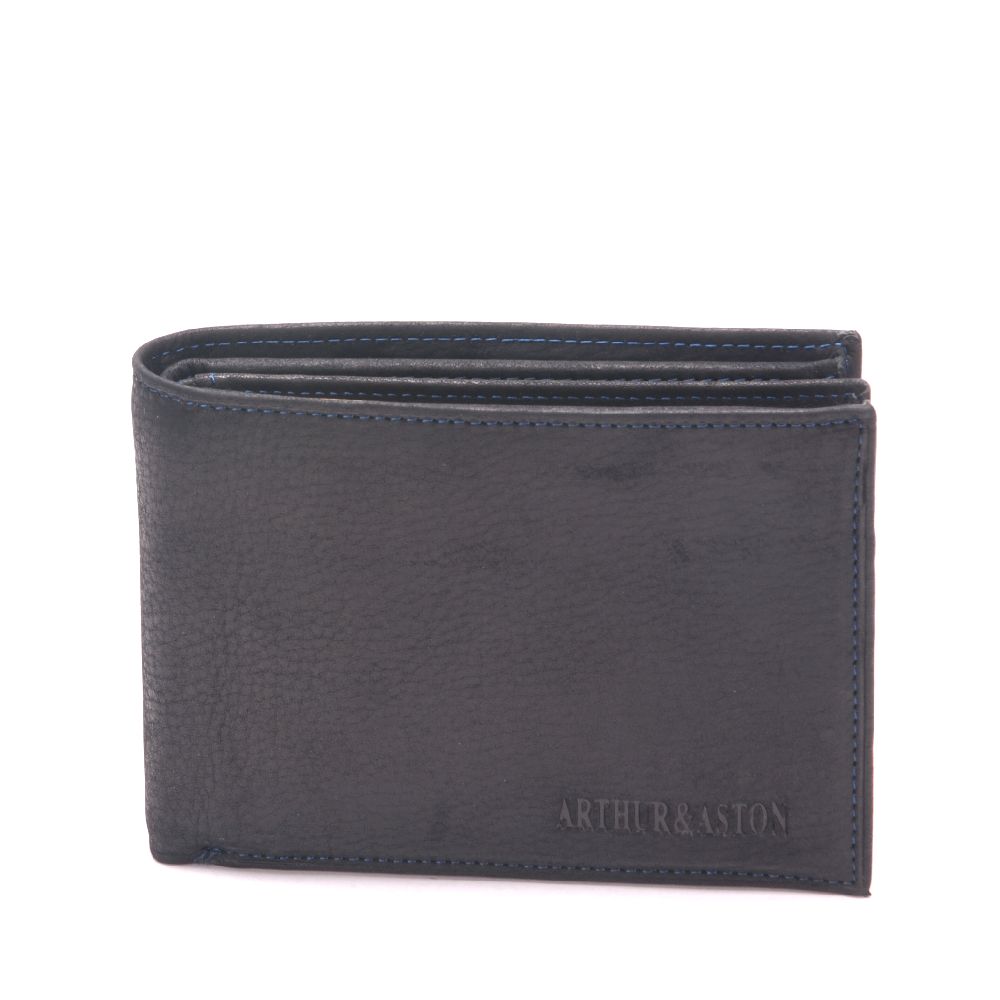 Louis Italian oiled leather wallet