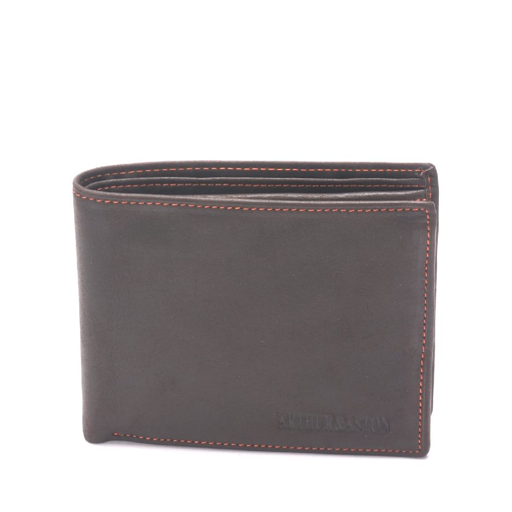 Louis Italian oiled leather wallet