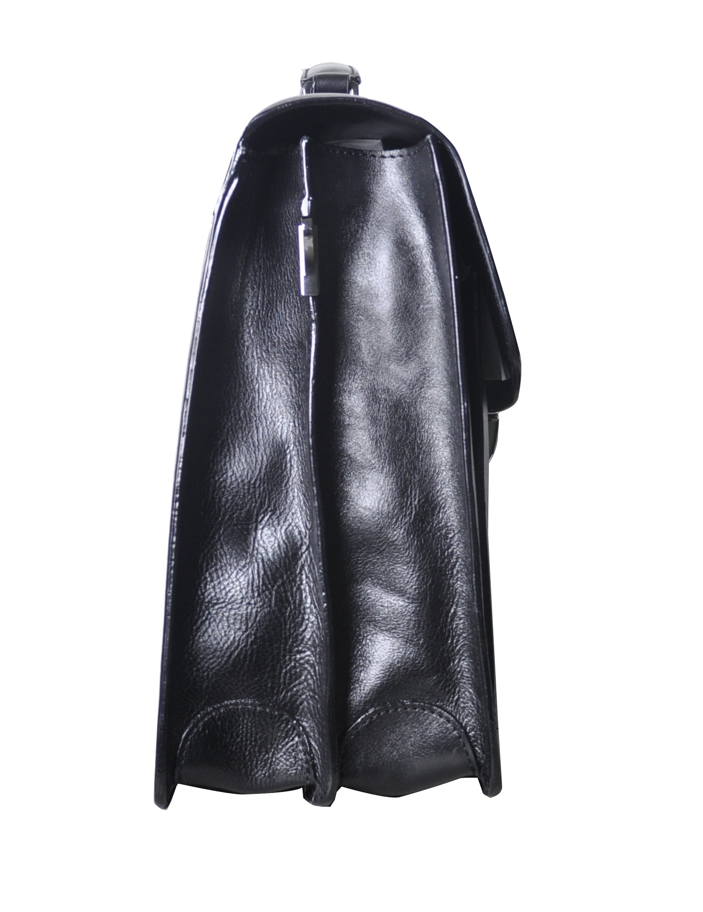 Georges cowhide leather 2-gusset briefcase