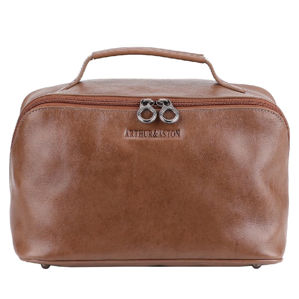 Trousse de toilette Edith Cuir
