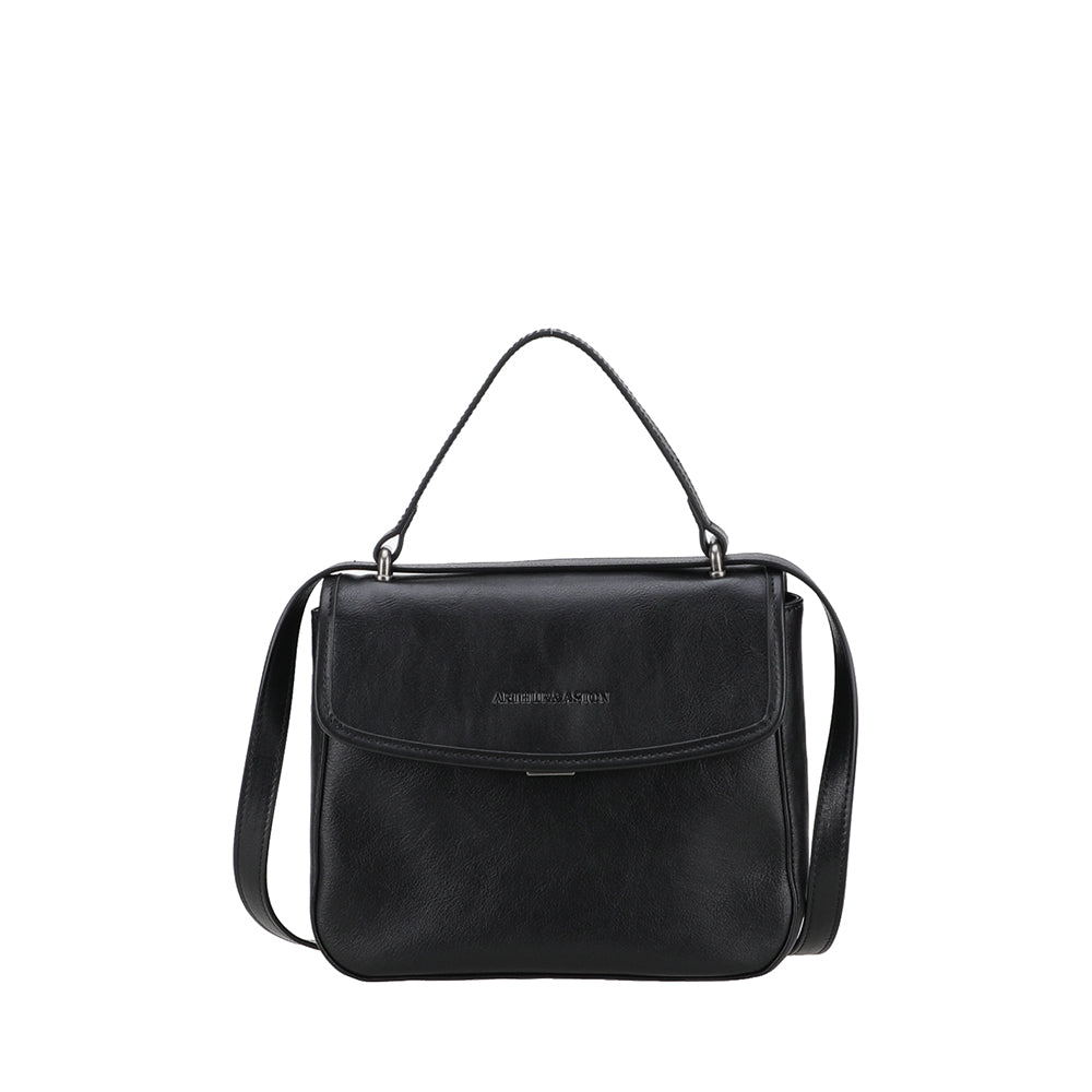 Sac à main à rabat Edith cuir