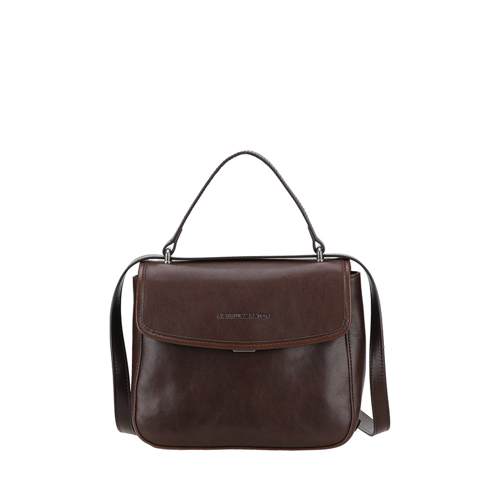 Sac à main à rabat Edith cuir