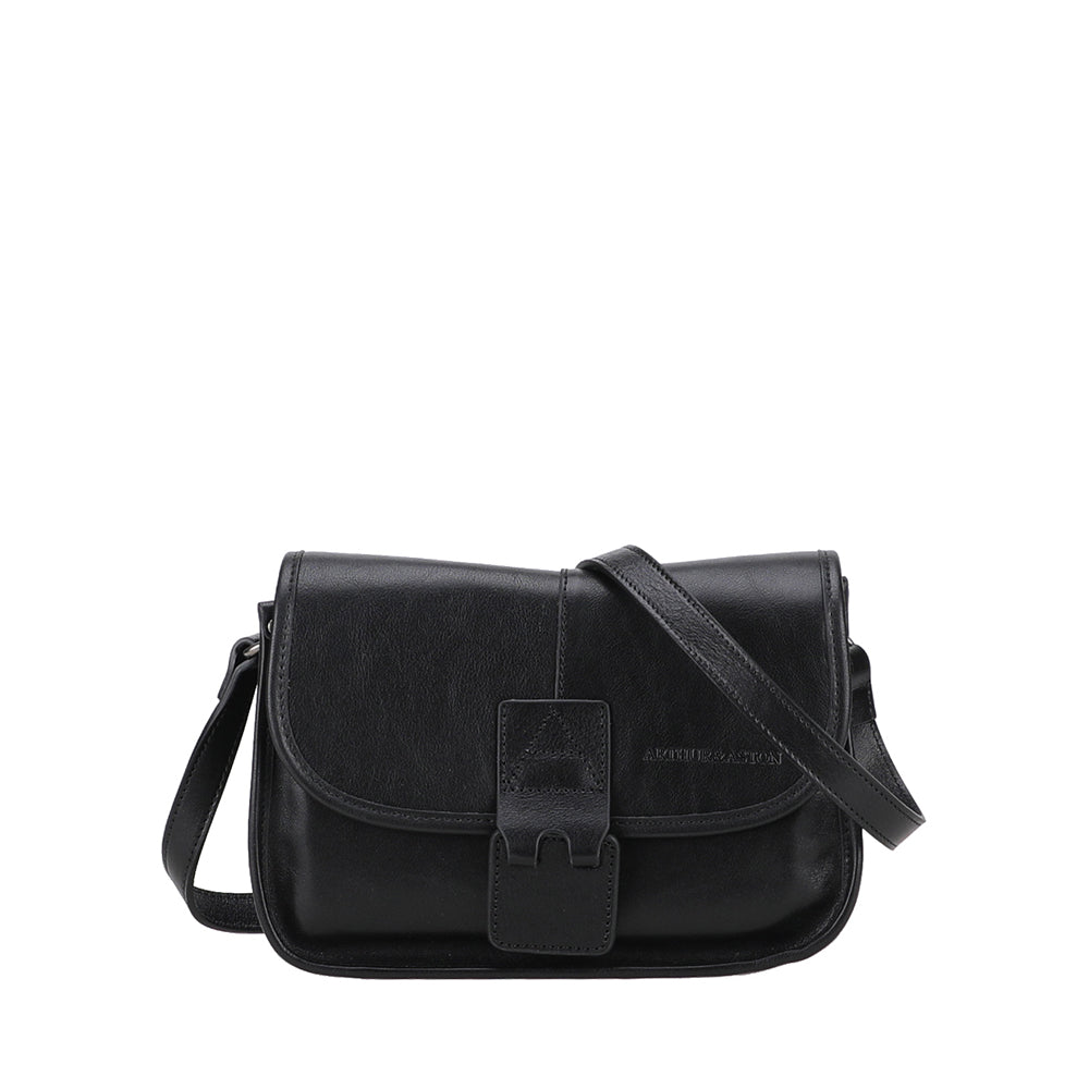 Sac bandoulière à rabat S Edith Cuir