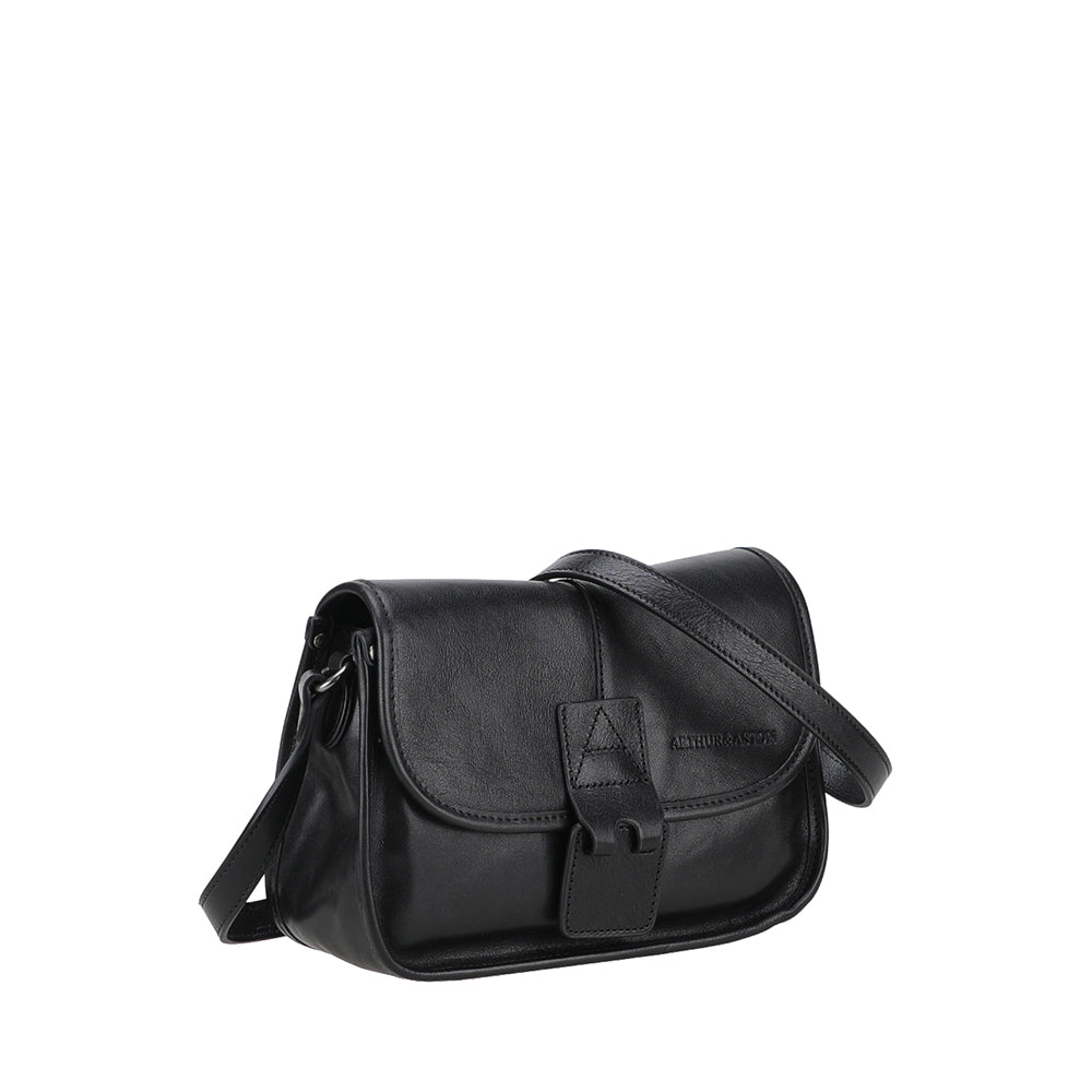 Sac bandoulière à rabat S Edith Cuir