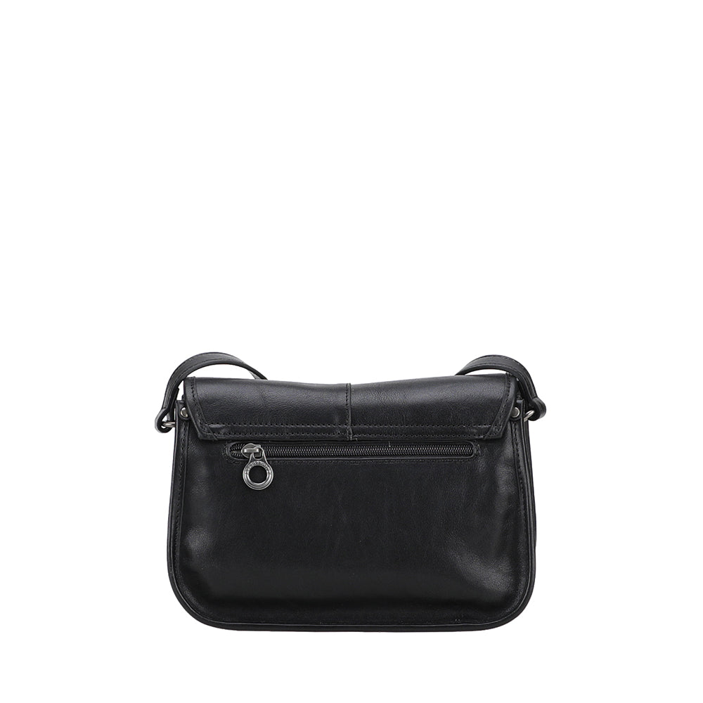Sac bandoulière à rabat S Edith Cuir