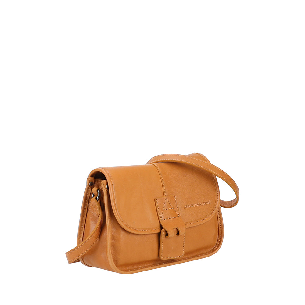 Sac bandoulière à rabat S Edith Cuir