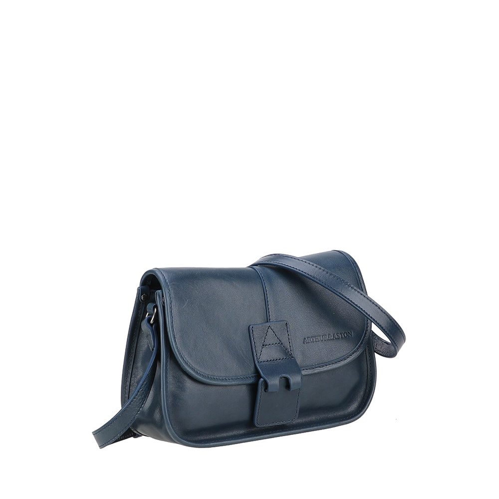 Sac bandoulière à rabat S Edith Cuir