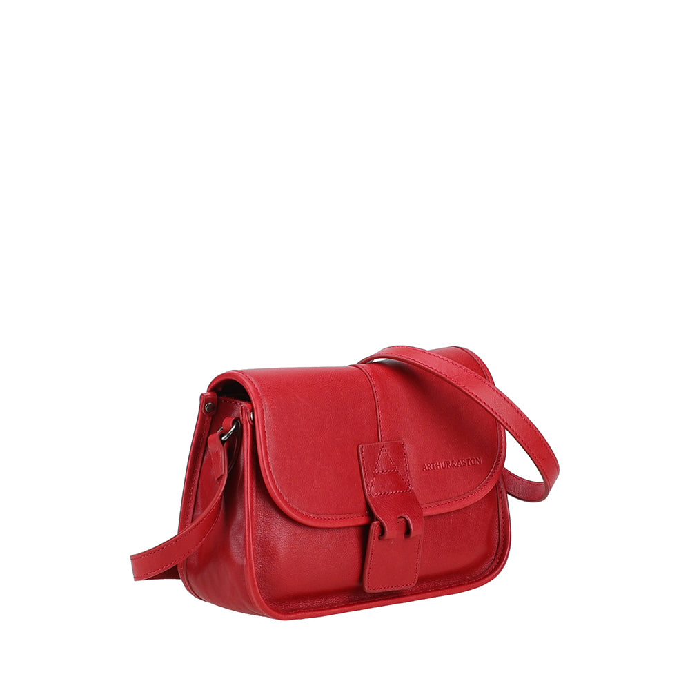 Sac bandoulière à rabat S Edith Cuir