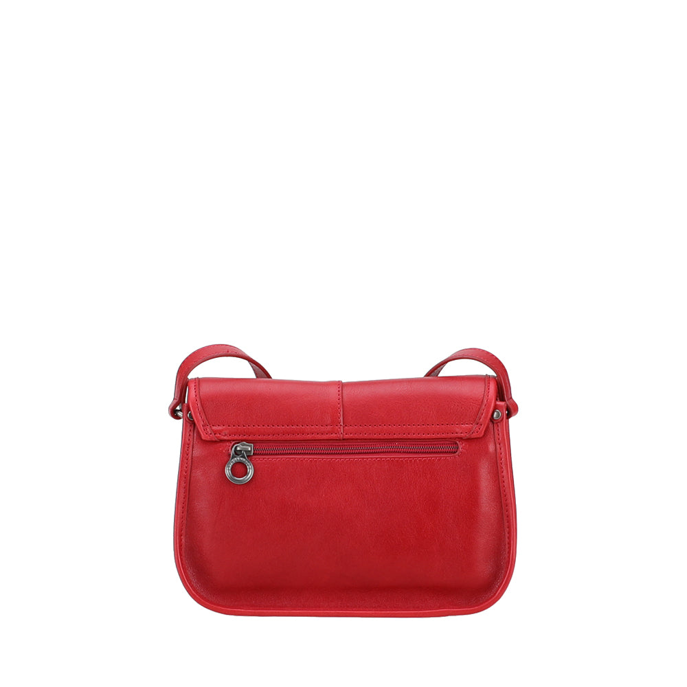 Sac bandoulière à rabat S Edith Cuir