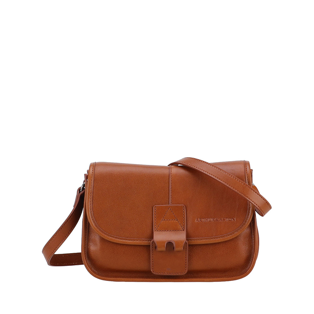 Sac bandoulière à rabat S Edith Cuir