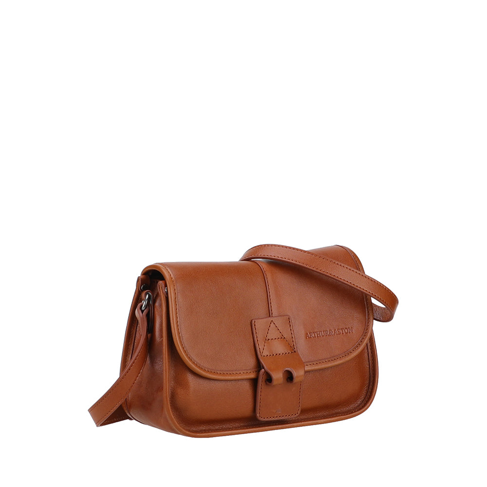 Sac bandoulière à rabat S Edith Cuir