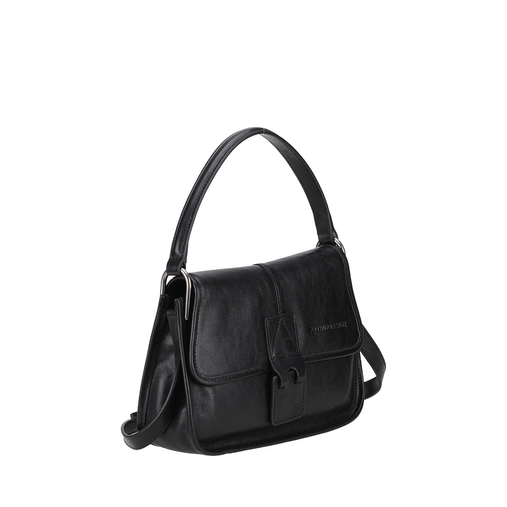Sac bandoulière à rabat M Edith Cuir