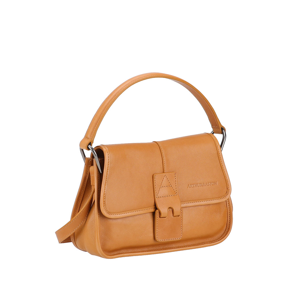 Sac bandoulière à rabat M Edith Cuir