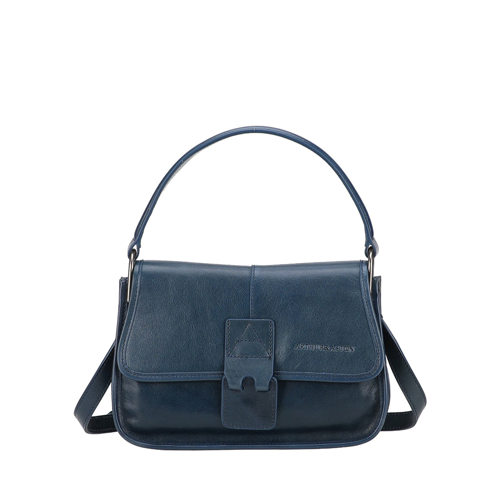 Sac bandoulière à rabat M Edith Cuir