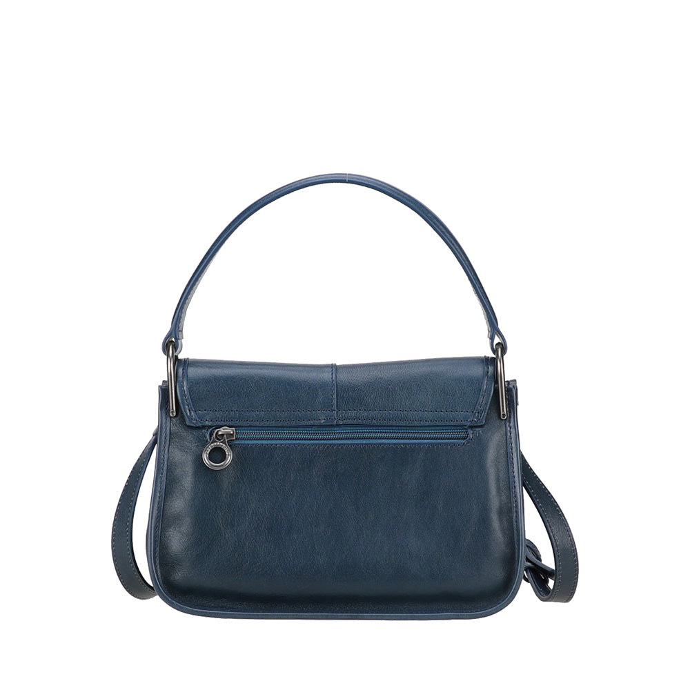 Sac bandoulière à rabat M Edith Cuir