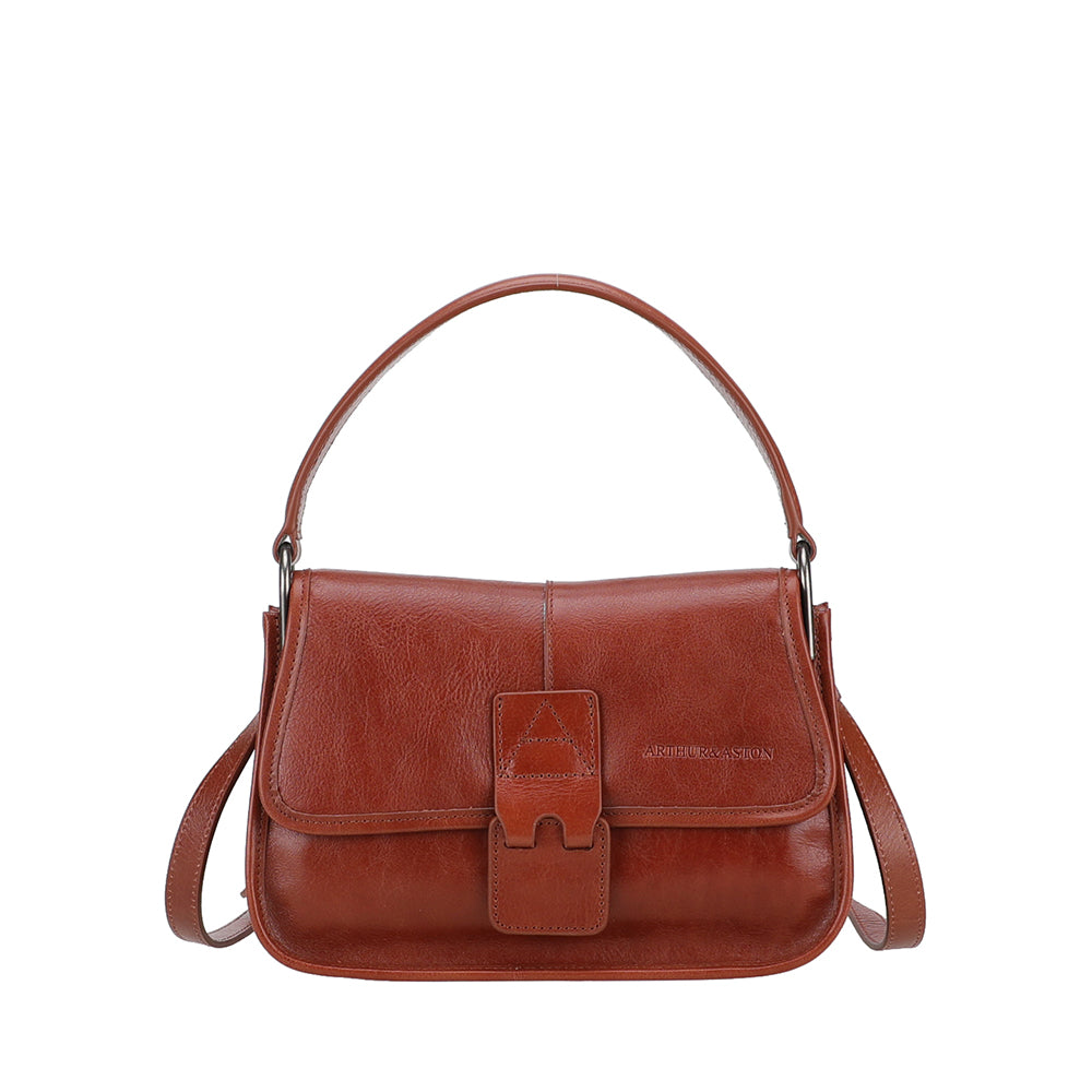 Sac bandoulière à rabat M Edith Cuir