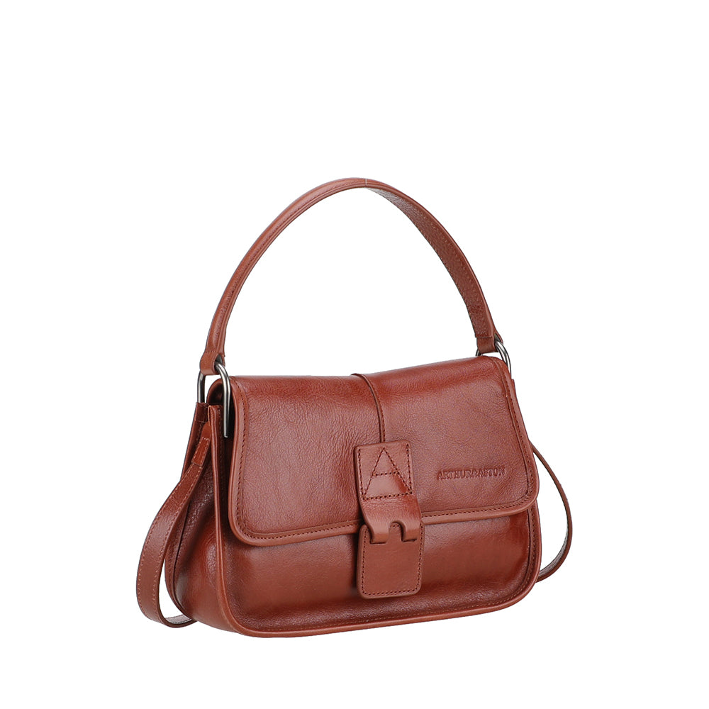 Sac bandoulière à rabat M Edith Cuir