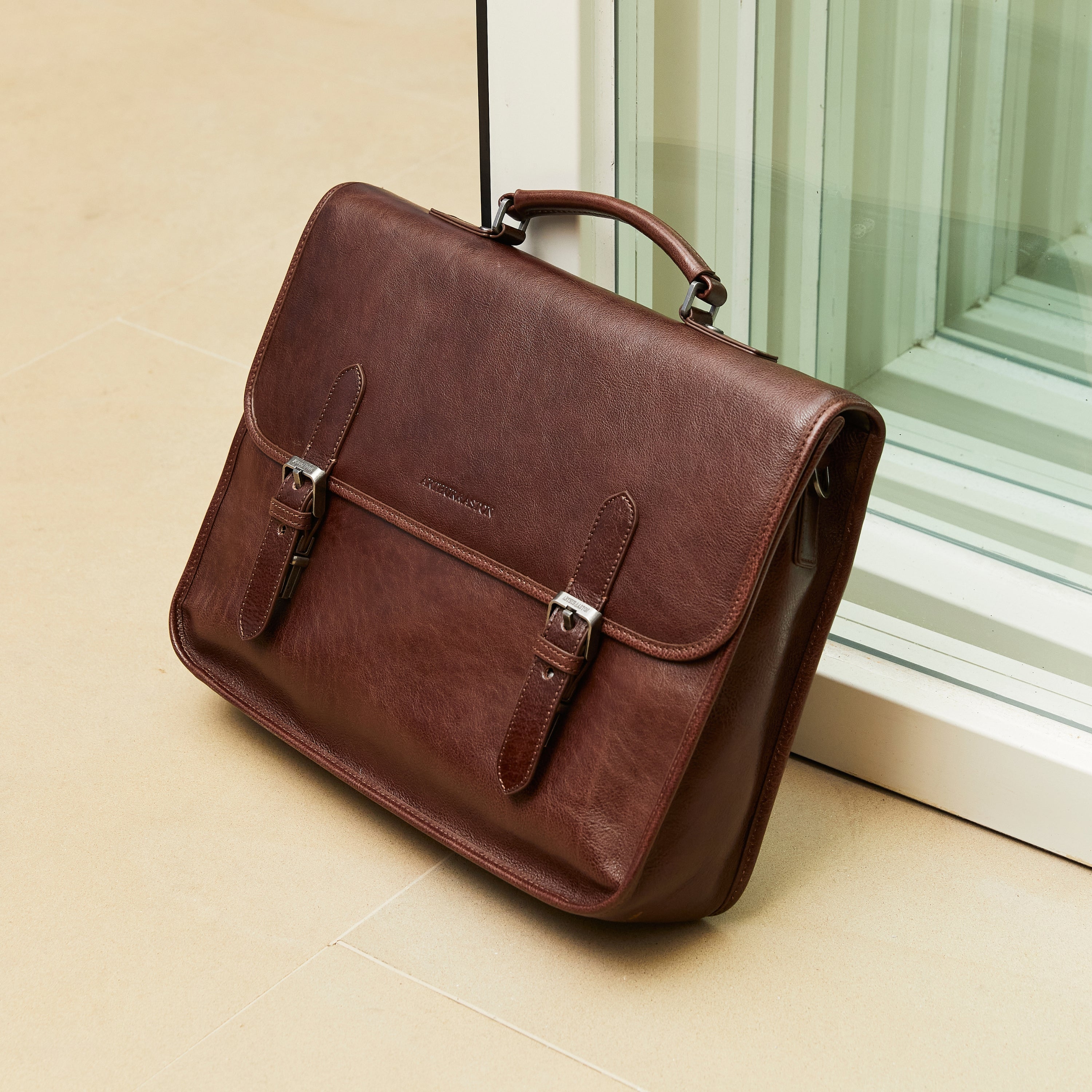 Tahoma Leather Briefcase 