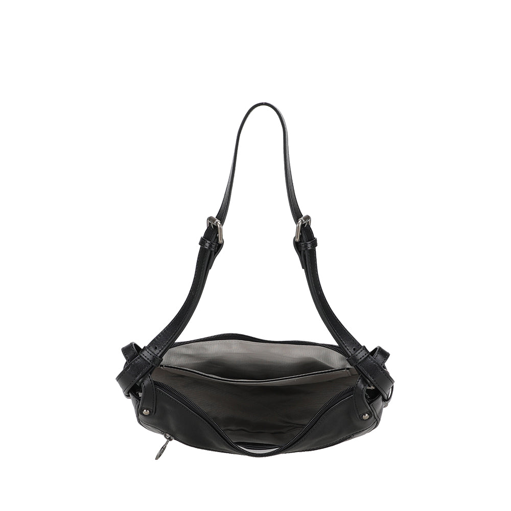 Sac épaule  demi lune Edith Cuir