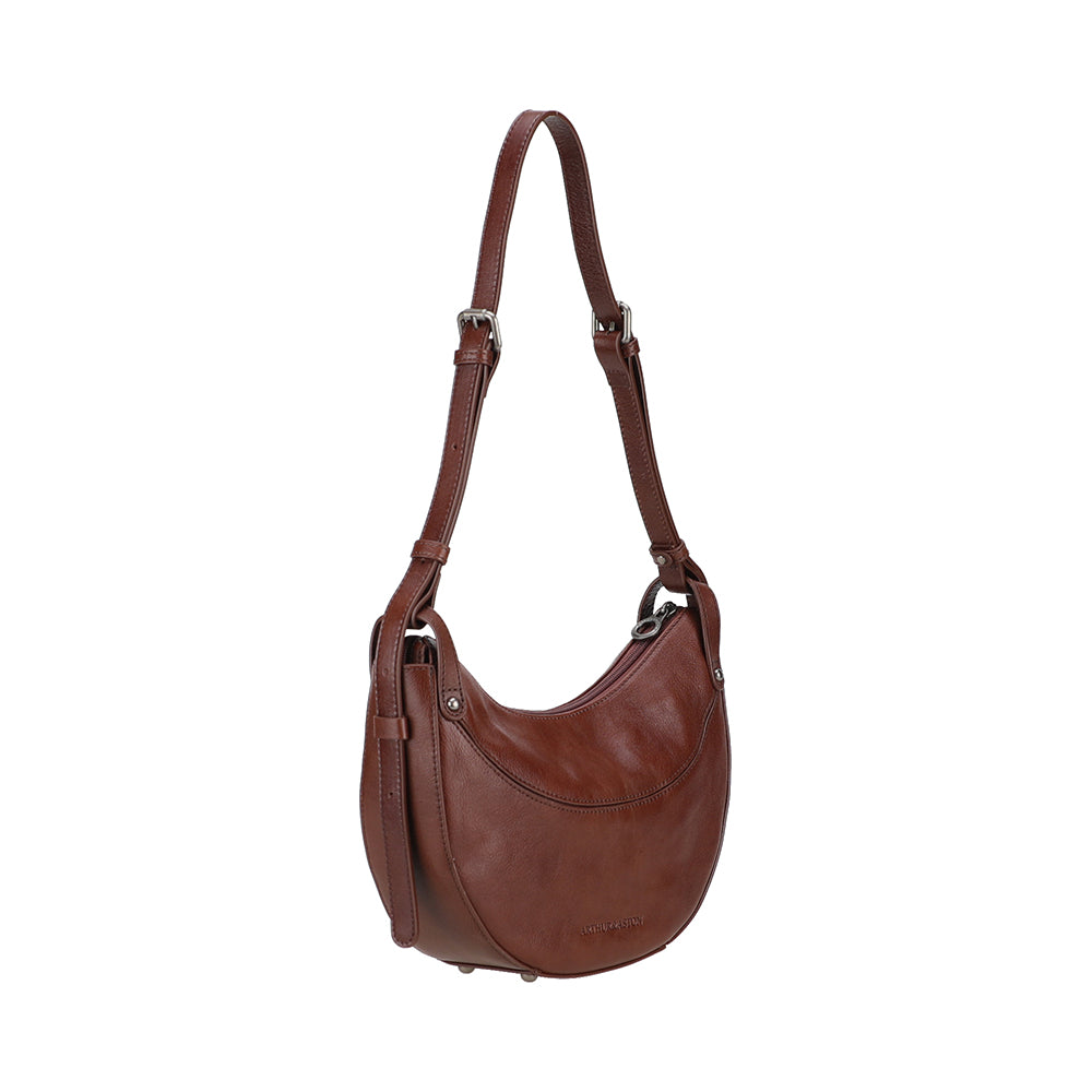 Sac épaule  demi lune Edith Cuir