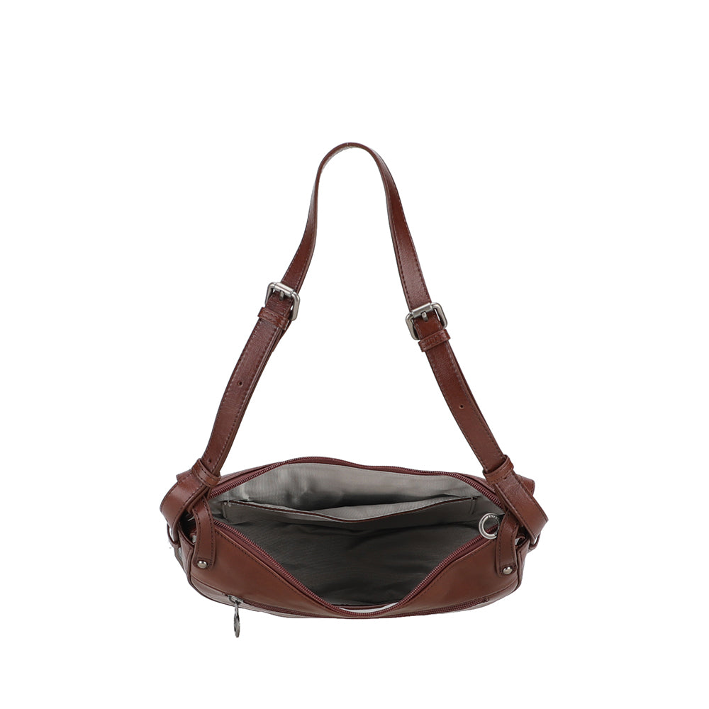 Sac épaule  demi lune Edith Cuir