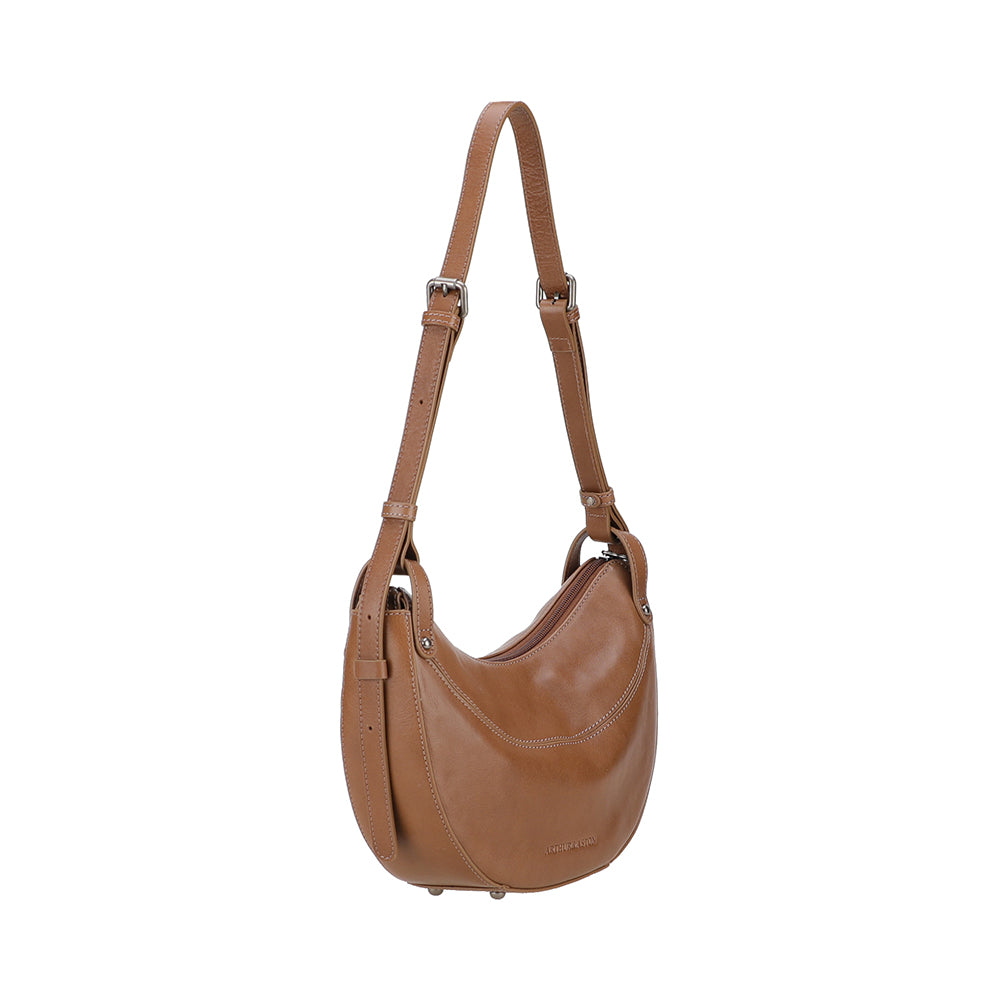 Sac épaule  demi lune Edith Cuir