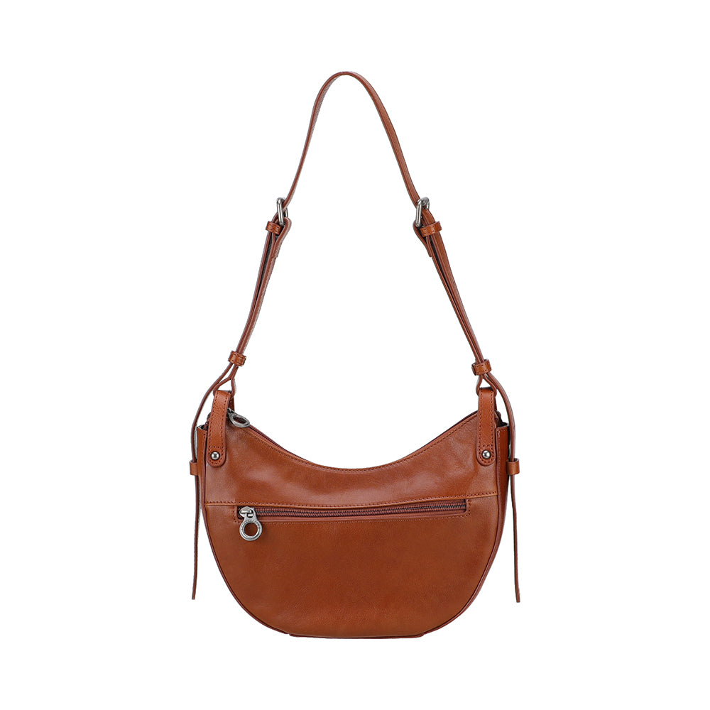 Sac épaule  demi lune Edith Cuir