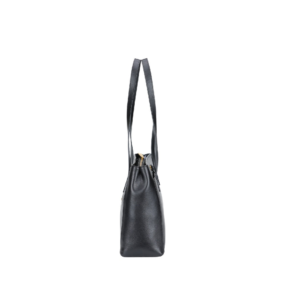 Lucy leather shopping bag