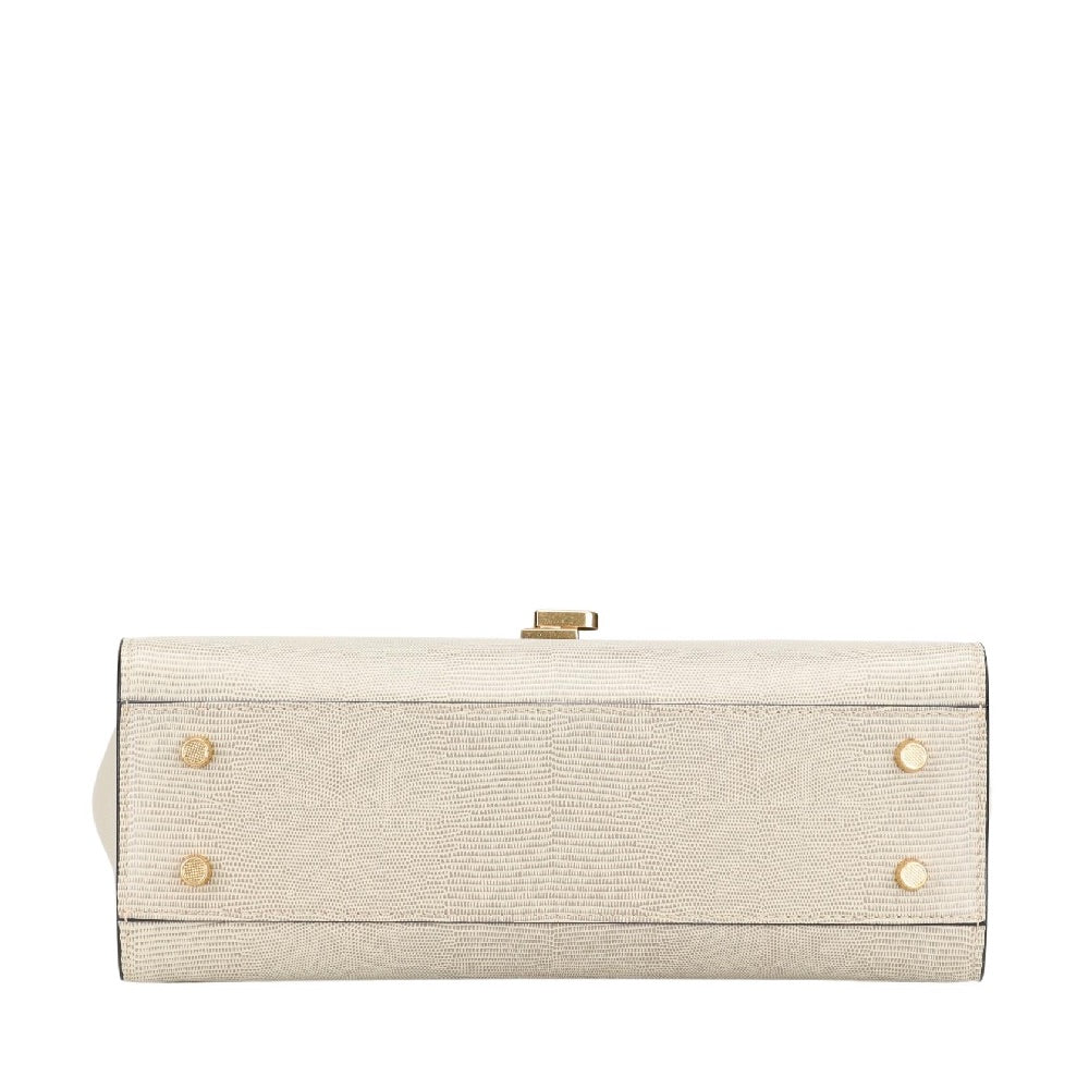Sac à main L en cuir Margot