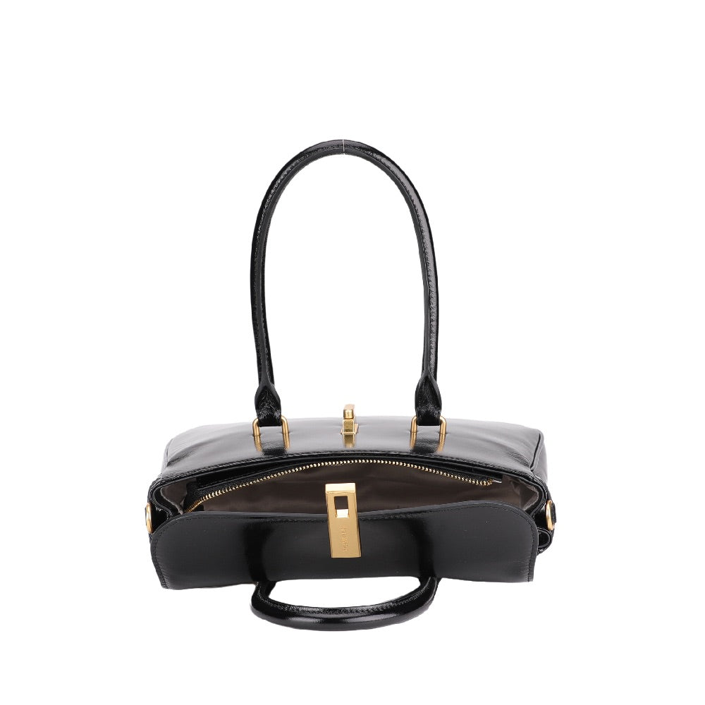 Sac à main rabat cuir Eva